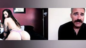 ”Counselor uses vulnerable latin Keisha Grey to put on a private show”