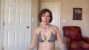 Flex with Me: Exercise in Bikini