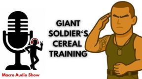 Giant Soldier's Cereal Training Vore