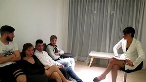 compilado de las seciones de la psicologa que siempre terminan en orgia , completo