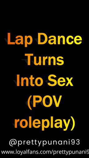 Lap Dance Turns Into Sex (POV Roleplay)