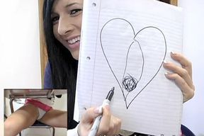 Ashli Orion fucking with her panties