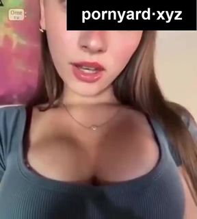 Webcam teen gets caught on cam while reacting to homemade content