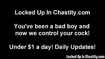 I dare you to put on this chastity device