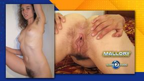 Hirsute Mallory Shows Off Her Natural Body