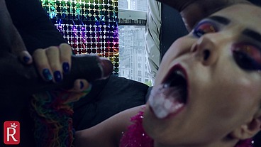 THE BBC FUCK THE ASS SLUT!