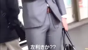 Amateur Suit Guy Goes Wild with Hung Asian stud – Steaming Gay Session