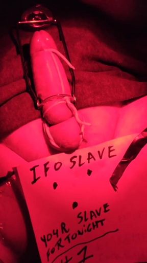 slave #1 extreme cock bondage