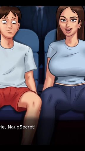 Stepsister's pussy is made for a creampie - Summertime Saga 35 By DarkCookie - 3D Hentai Porn Game   Clip 2