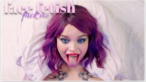4K FACE FETISH | BLUE EYED PRINCESS ALEX