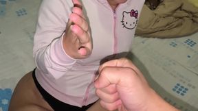 Rock, Paper, Scissors Between a Horny and Bored Stepsister and Stepbrother.