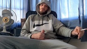 Smoking and Stroking Compilation - Smoke, Big Dick and Cum