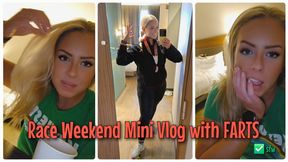 Half Marathon Race Weekend Mini Vlog with Farts (Behind the Scenes Model Vlog - Vertical Video)