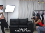 En sesión de fotos me termino follando a la fotografa