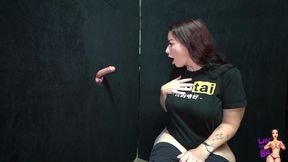 Gas station Gloryhole fun