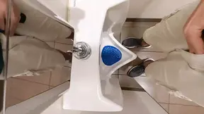 Taking a Piss at a Urinal - the Pissing Collection!