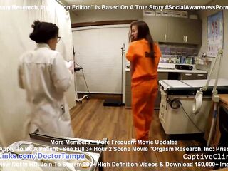 Intimate Prison Inmate Donna Leigh Is Used By Doctor Tampa & Nurse Lilith Rose For Climax Research