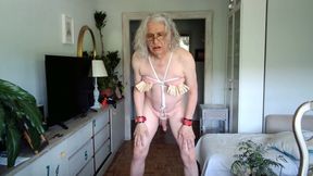 Bondage of Tits and Balls and Nipples with Clamps