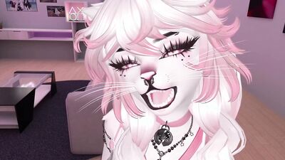 Furry Catgirl in the wild craves to breed you in this VRChat Furry clip