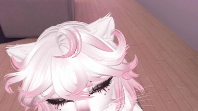 Furry Catgirl in the wild craves to breed you in this VRChat Furry clip