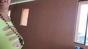 Cuckold blowjob on holiday
