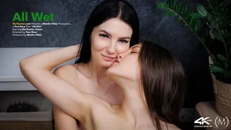 Simon passionately licks Ella Bonita's big natural tits and pussy