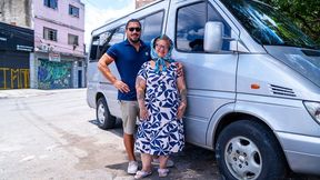 fat tattooed mature ass fucked in driving van