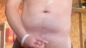 Afternoon outdoor orgasm , with sweat, spit, smoke, and sperm