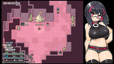 Rignetta's Adventure [ Monsters Hentai Game ] Ep.9 goth girl gangbang with face hugers