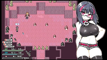 Rignetta's Adventure [ Monsters Hentai Game ] Ep.9 goth girl gangbang with face hugers