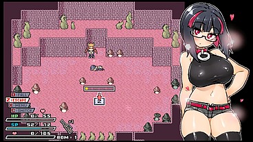 Rignetta's Adventure [ Monsters Hentai Game ] Ep.9 goth girl gangbang with face hugers