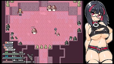 Rignetta's Adventure [ Monsters Hentai Game ] Ep.9 goth girl gangbang with face hugers