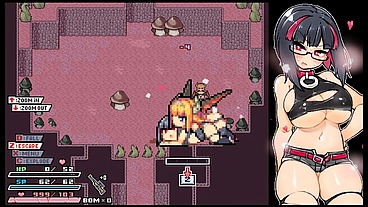 Rignetta's Adventure [ Monsters Hentai Game ] Ep.9 goth girl gangbang with face hugers