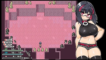 Rignetta's Adventure [ Monsters Hentai Game ] Ep.9 goth girl gangbang with face hugers