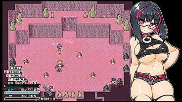 Rignetta's Adventure [ Monsters Hentai Game ] Ep.9 goth girl gangbang with face hugers