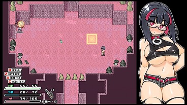 Rignetta's Adventure [ Monsters Hentai Game ] Ep.9 goth girl gangbang with face hugers