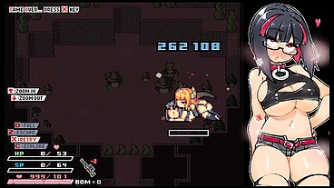 Rignetta's Adventure [ Monsters Hentai Game ] Ep.9 goth girl gangbang with face hugers