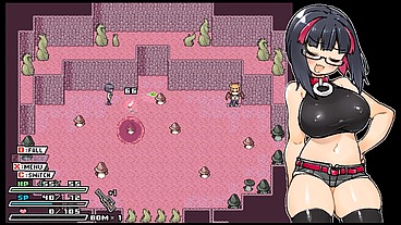 Rignetta's Adventure [ Monsters Hentai Game ] Ep.9 goth girl gangbang with face hugers