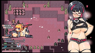 Rignetta's Adventure [ Monsters Hentai Game ] Ep.9 goth girl gangbang with face hugers