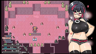 Rignetta's Adventure [ Monsters Hentai Game ] Ep.9 goth girl gangbang with face hugers