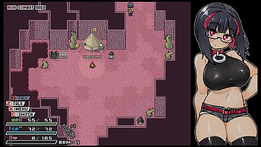 Rignetta's Adventure [ Monsters Hentai Game ] Ep.9 goth girl gangbang with face hugers