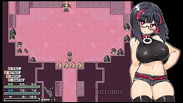 Rignetta's Adventure [ Monsters Hentai Game ] Ep.9 goth girl gangbang with face hugers