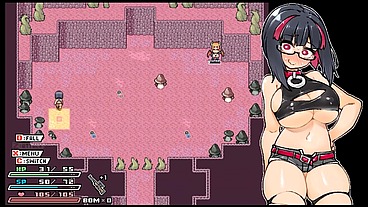 Rignetta's Adventure [ Monsters Hentai Game ] Ep.9 goth girl gangbang with face hugers