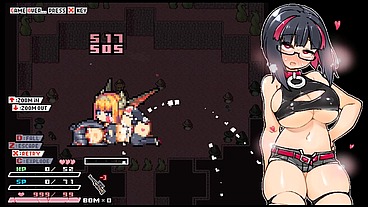 Rignetta's Adventure [ Monsters Hentai Game ] Ep.9 goth girl gangbang with face hugers