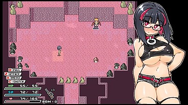 Rignetta's Adventure [ Monsters Hentai Game ] Ep.9 goth girl gangbang with face hugers