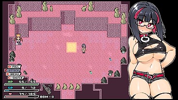 Rignetta's Adventure [ Monsters Hentai Game ] Ep.9 goth girl gangbang with face hugers