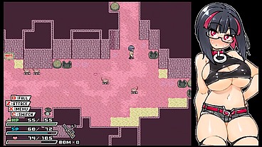 Rignetta's Adventure [ Monsters Hentai Game ] Ep.9 goth girl gangbang with face hugers