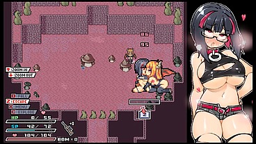 Rignetta's Adventure [ Monsters Hentai Game ] Ep.9 goth girl gangbang with face hugers