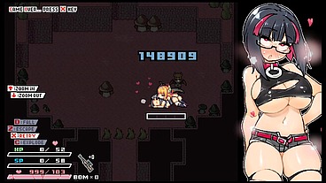 Rignetta's Adventure [ Monsters Hentai Game ] Ep.9 goth girl gangbang with face hugers