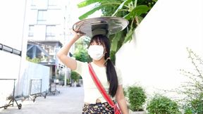 Street Food Girl cheats with older Headmaster